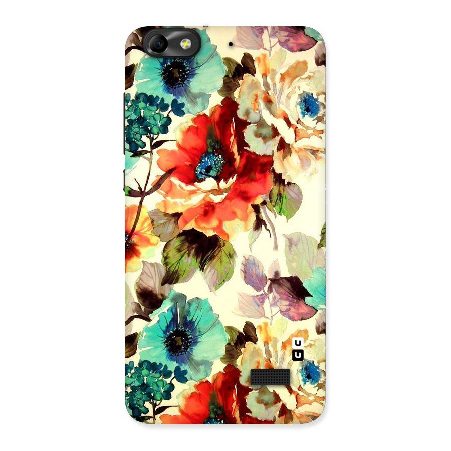 Artsy Bloom Flower Back Case for Honor 4C