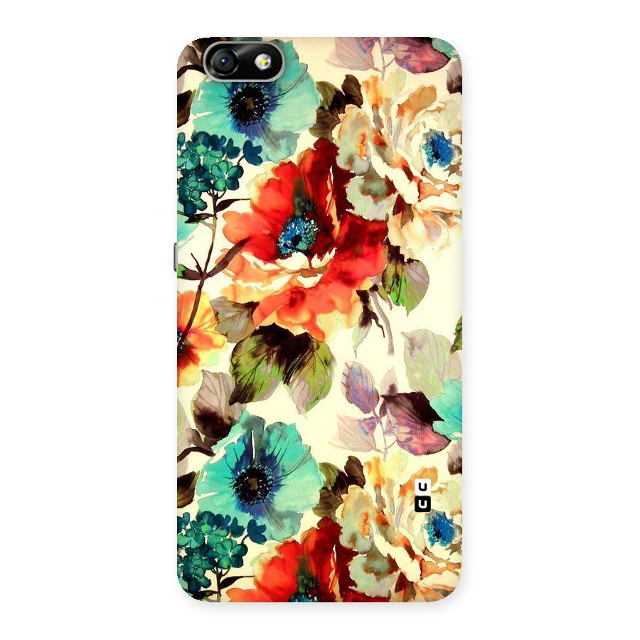 Artsy Bloom Flower Back Case for Honor 4X