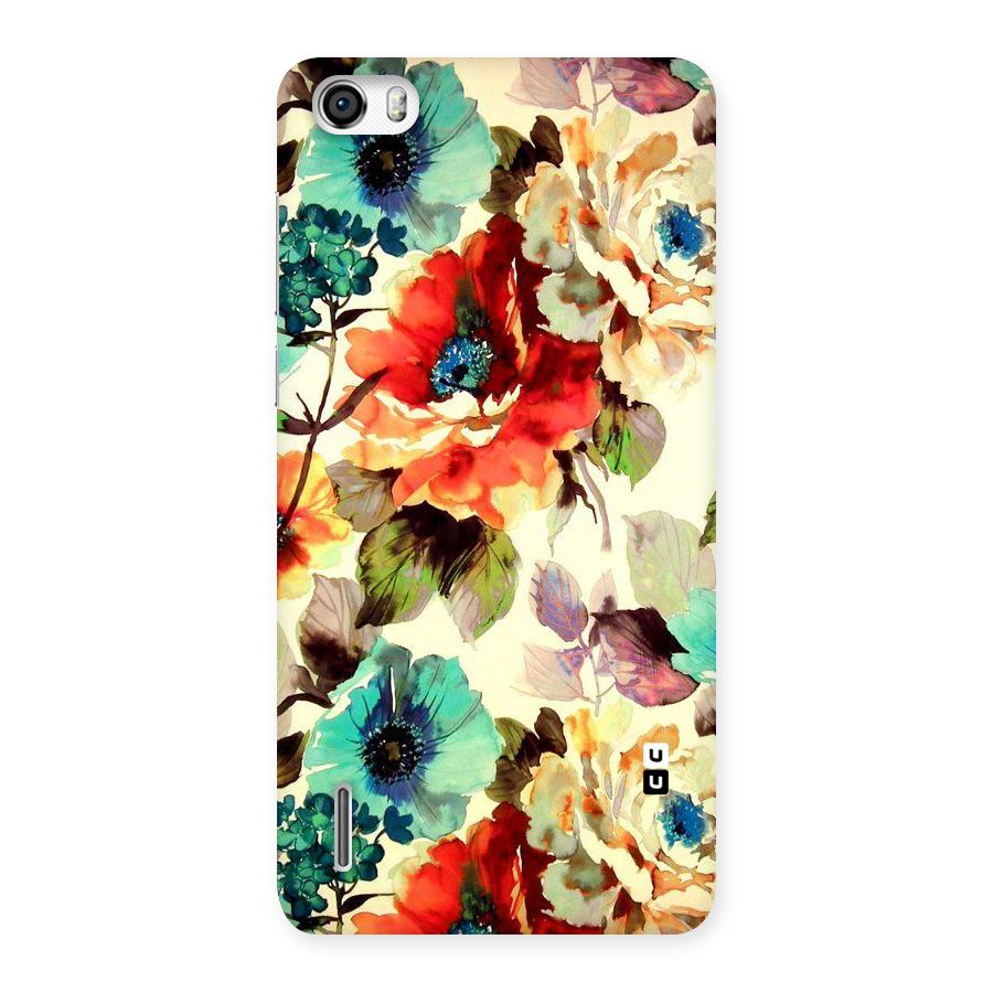 Artsy Bloom Flower Back Case for Honor 6