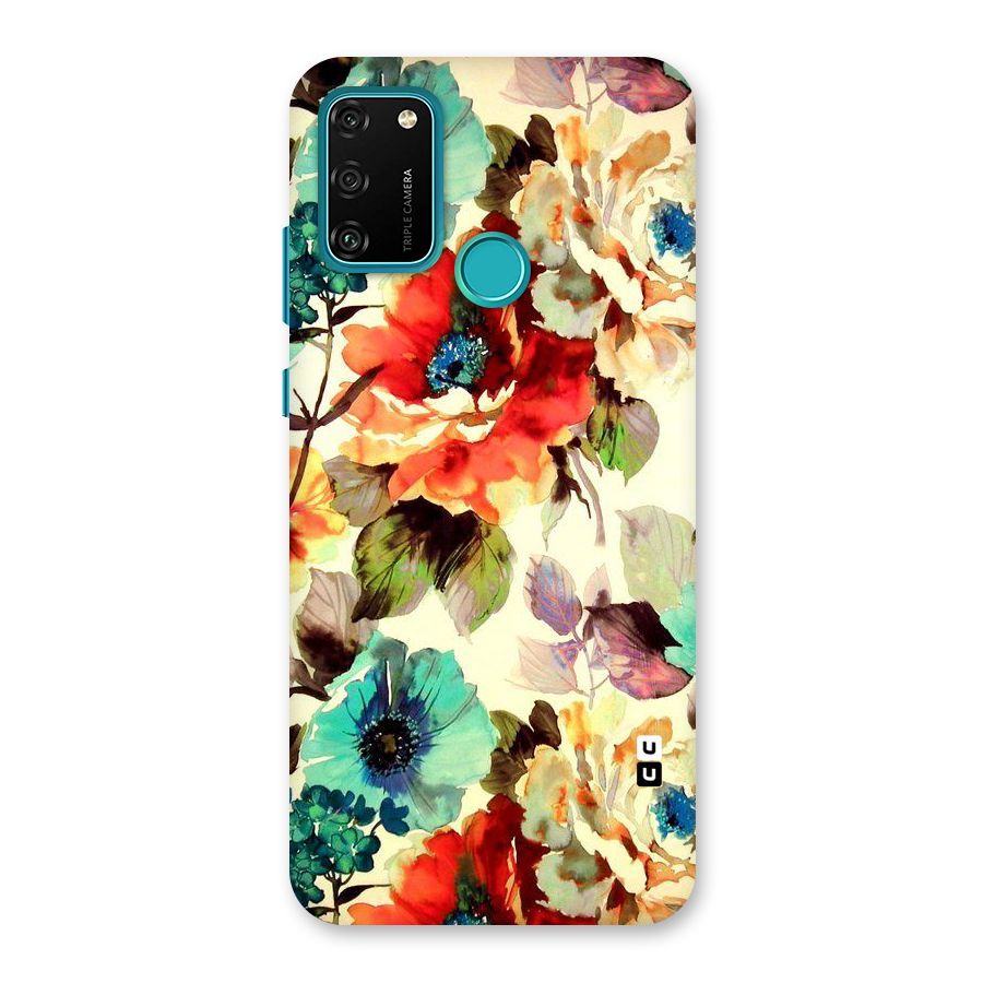 Artsy Bloom Flower Back Case for Honor 9A