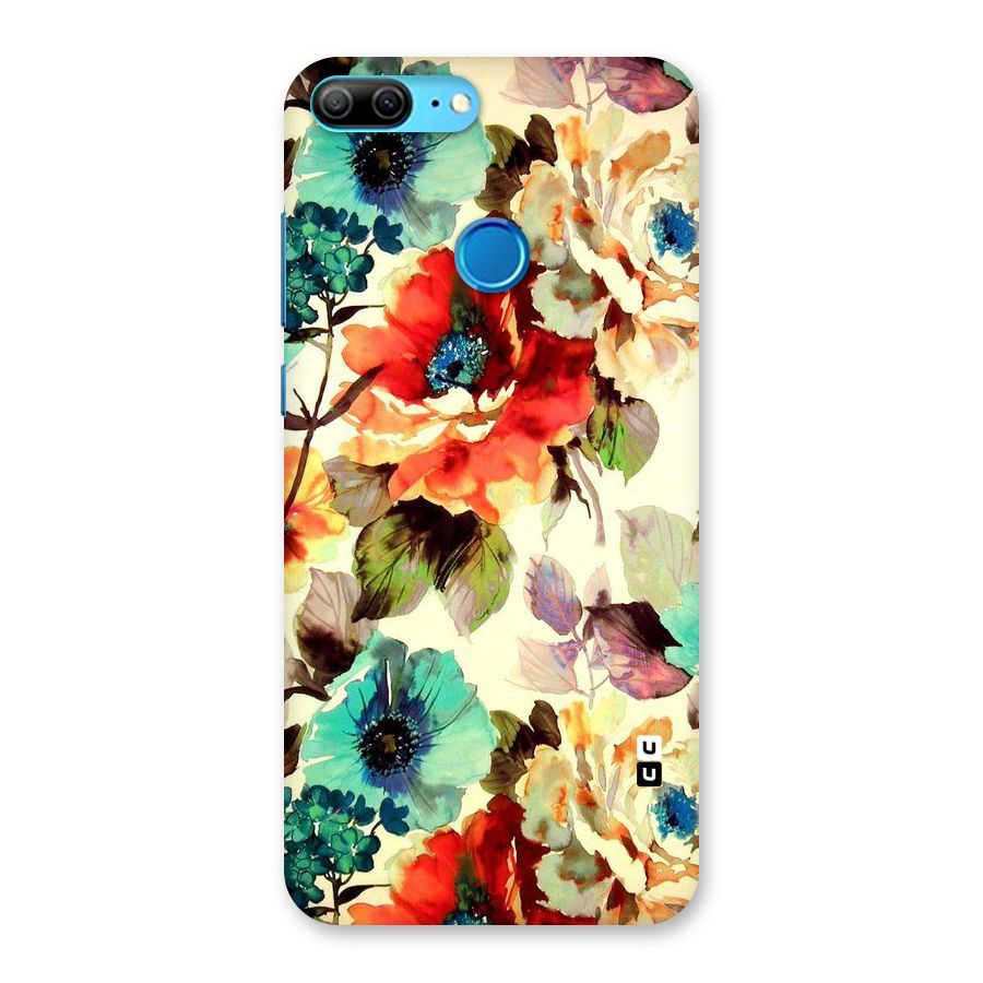 Artsy Bloom Flower Back Case for Honor 9 Lite