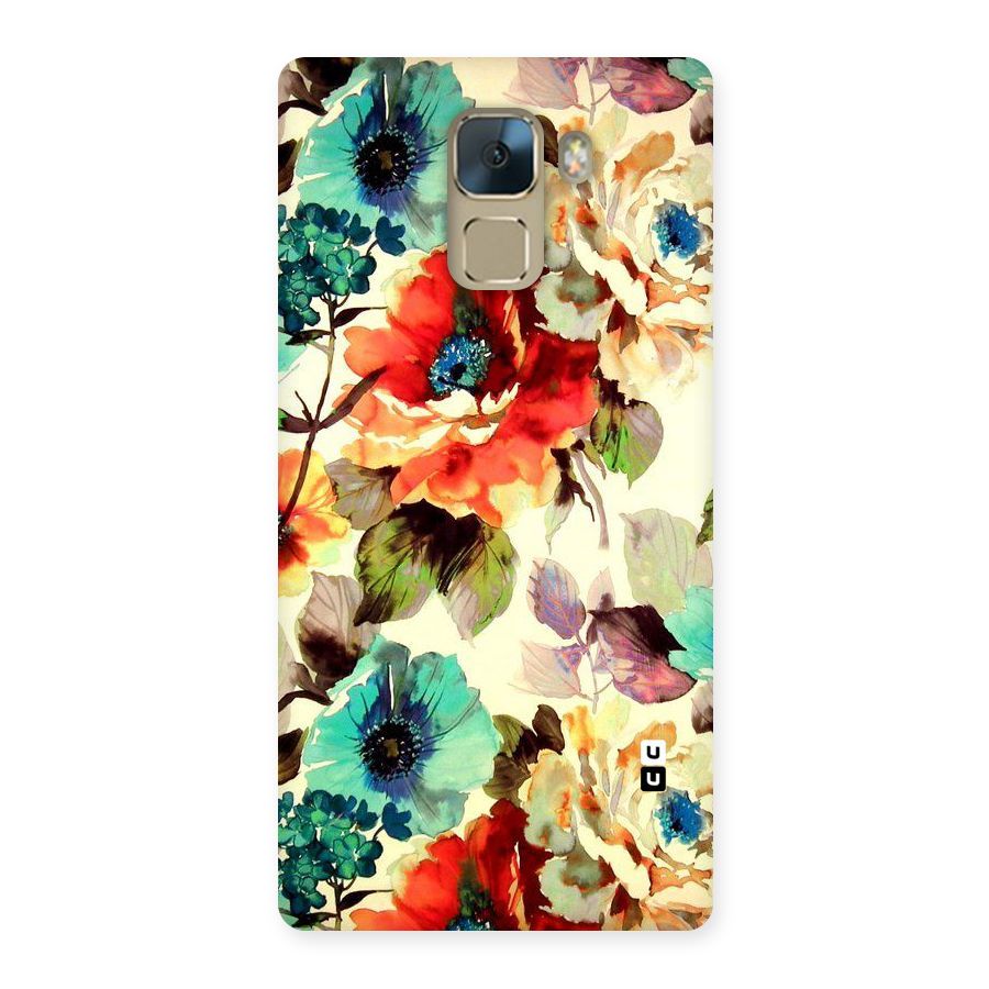 Artsy Bloom Flower Back Case for Huawei Honor 7