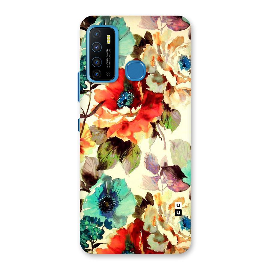 Artsy Bloom Flower Back Case for Infinix Hot 9