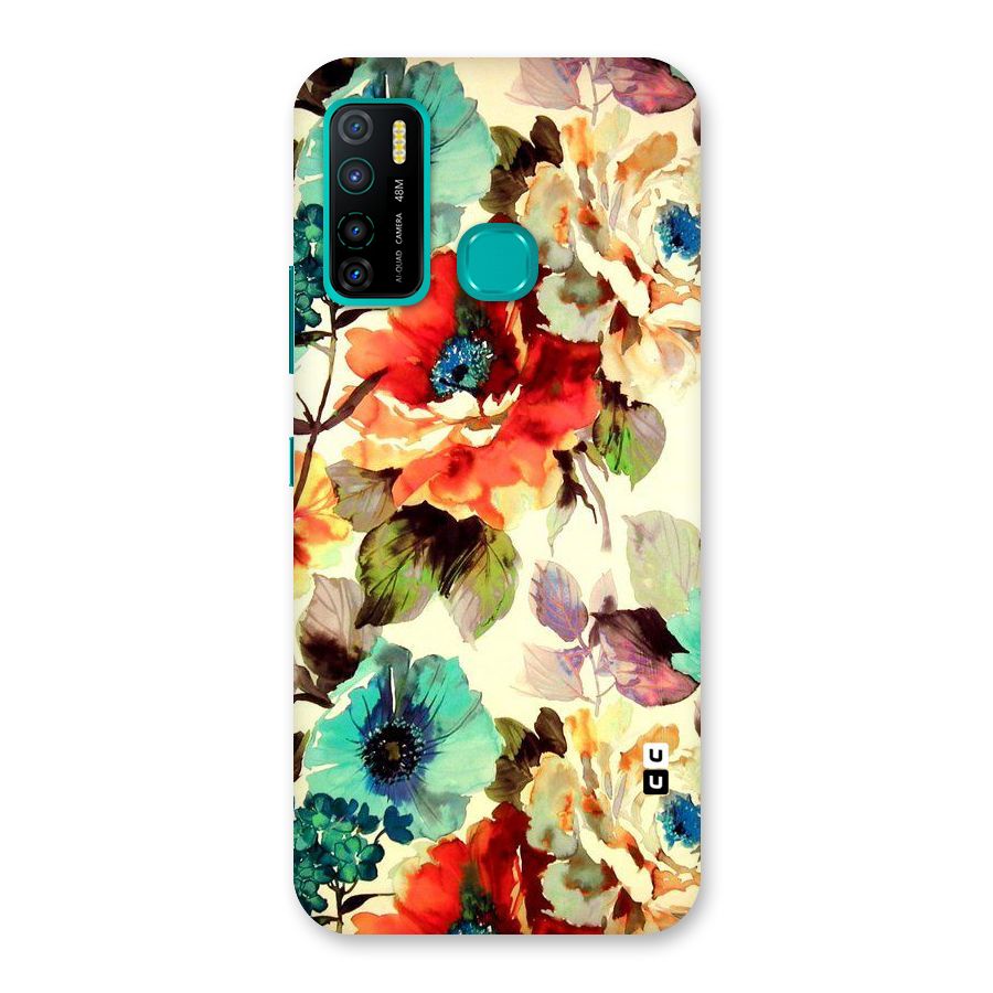 Artsy Bloom Flower Back Case for Infinix Hot 9 Pro