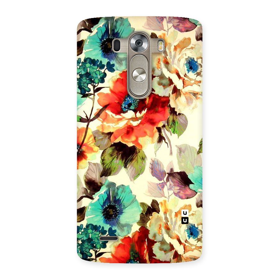 Artsy Bloom Flower Back Case for LG G3