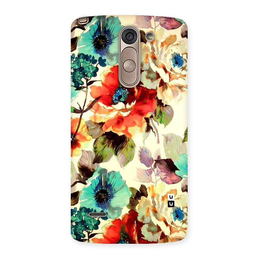 Artsy Bloom Flower Back Case for LG G3 Stylus