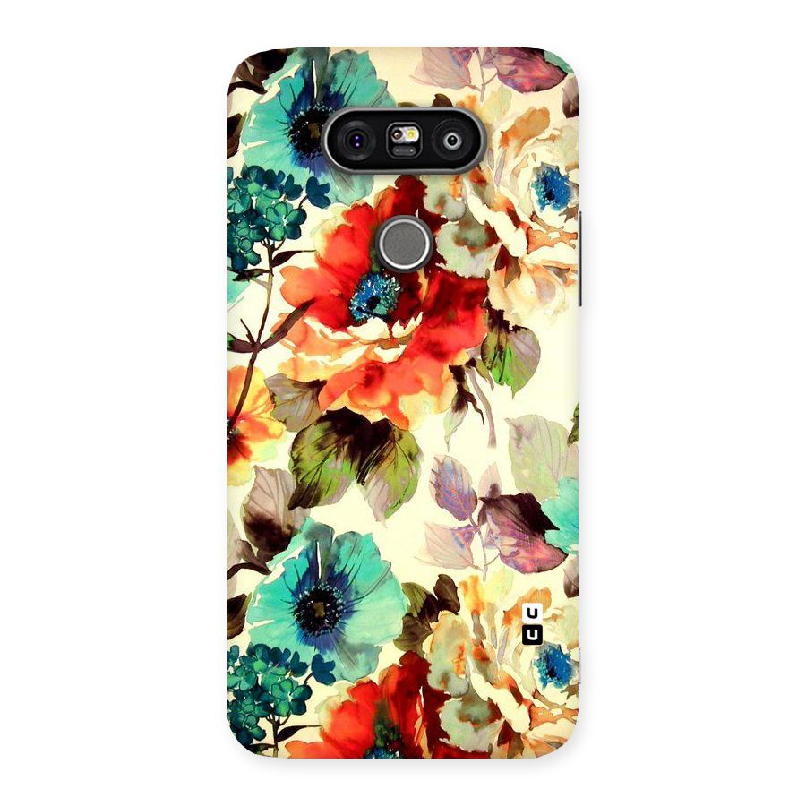 Artsy Bloom Flower Back Case for LG G5