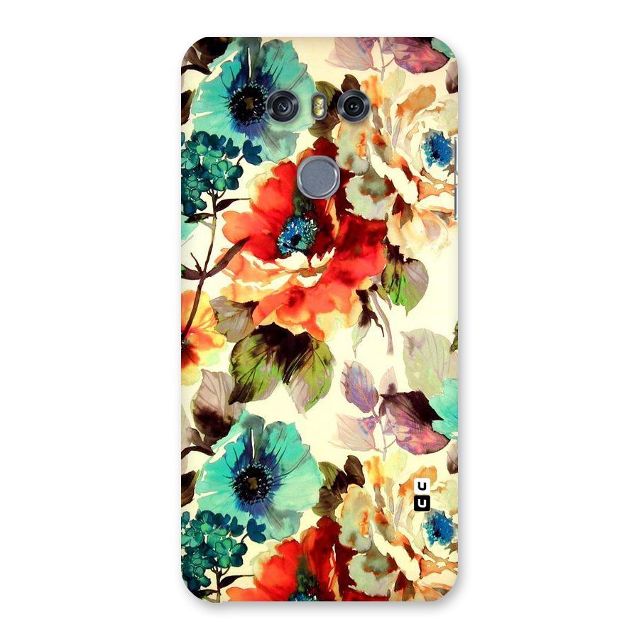 Artsy Bloom Flower Back Case for LG G6
