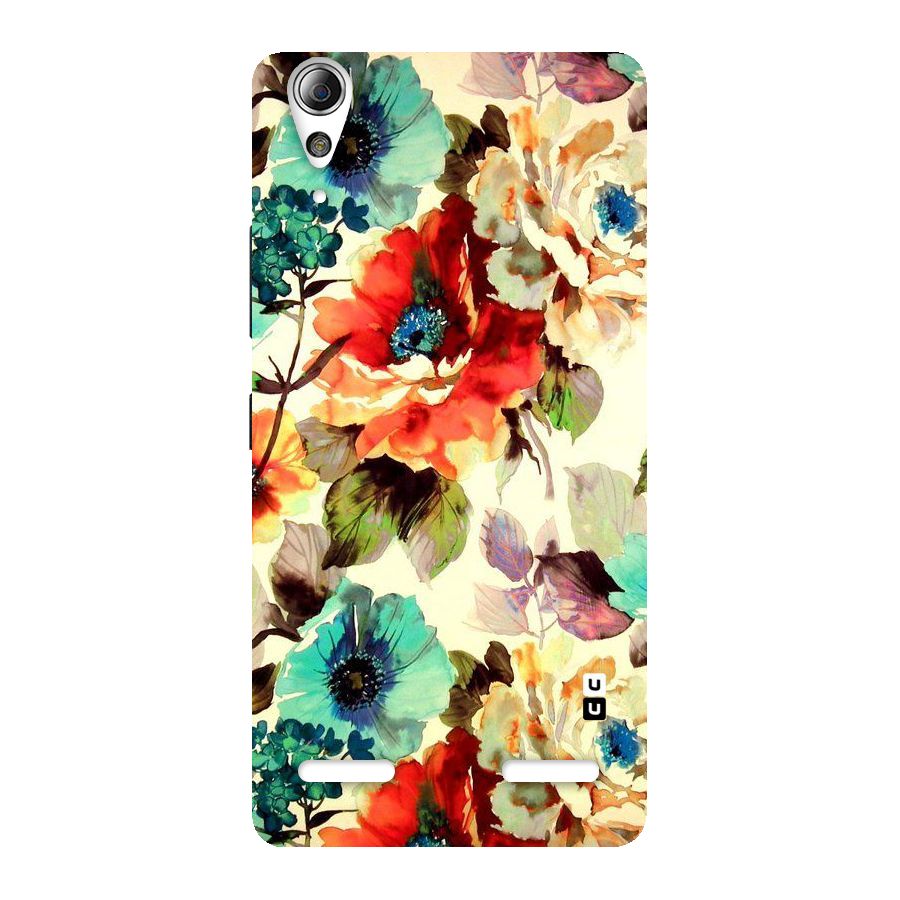 Artsy Bloom Flower Back Case for Lenovo A6000 Plus