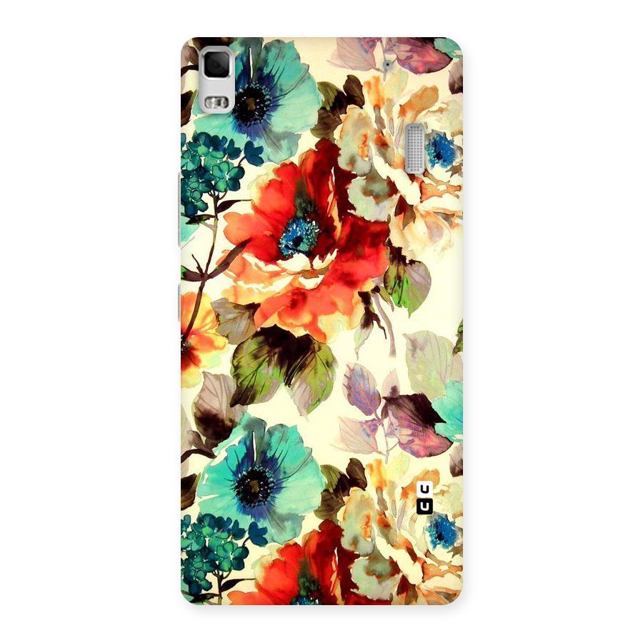 Artsy Bloom Flower Back Case for Lenovo K3 Note