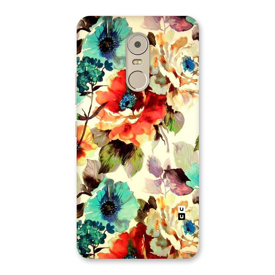 Artsy Bloom Flower Back Case for Lenovo K6 Note