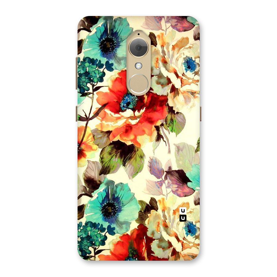 Artsy Bloom Flower Back Case for Lenovo K8