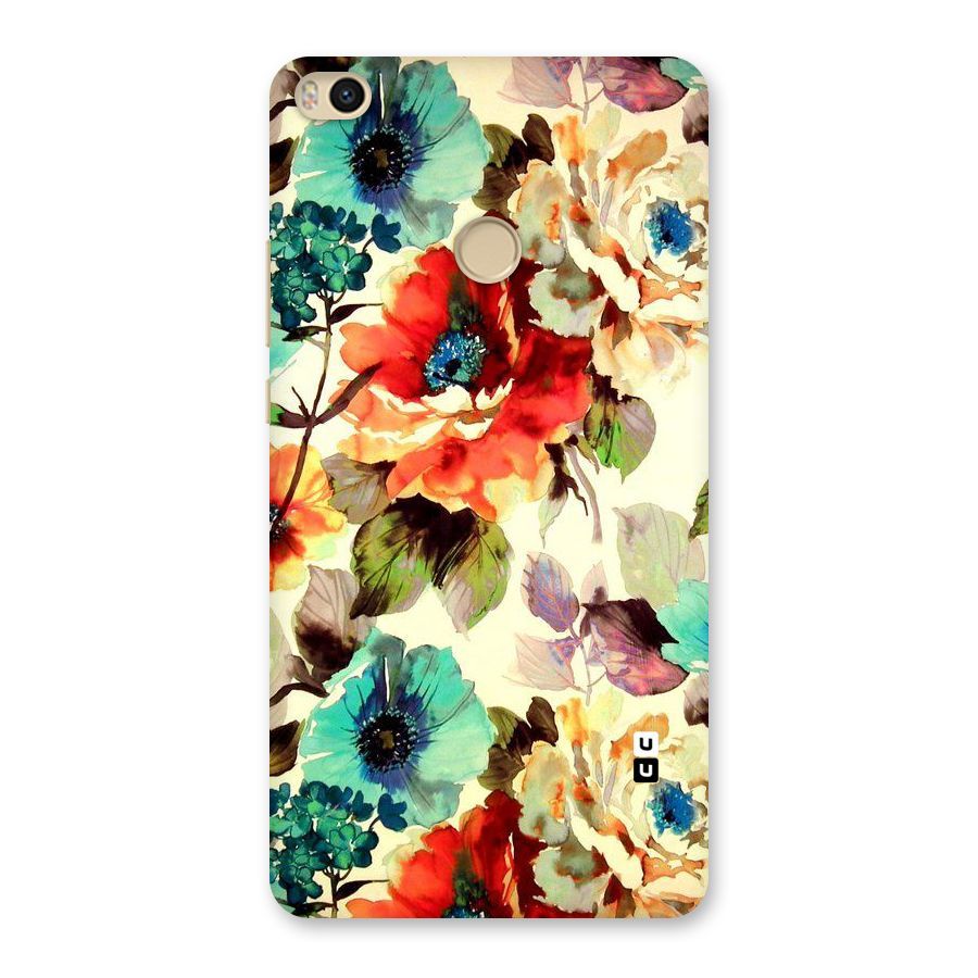 Artsy Bloom Flower Back Case for Mi Max 2