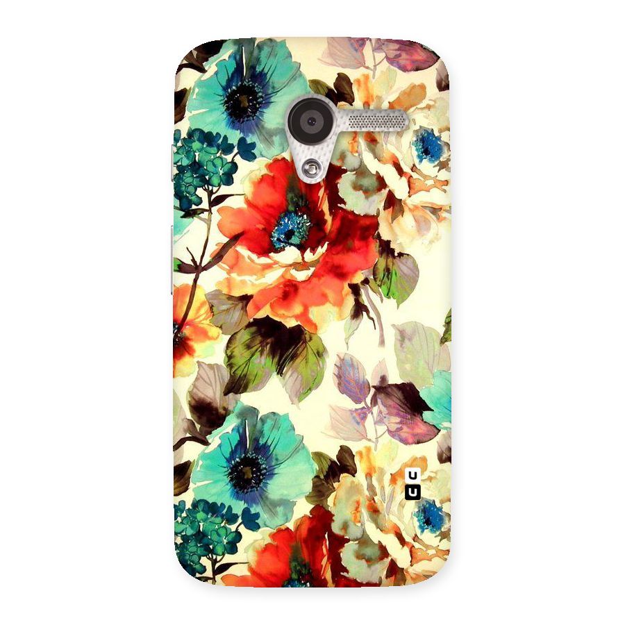 Artsy Bloom Flower Back Case for Moto X