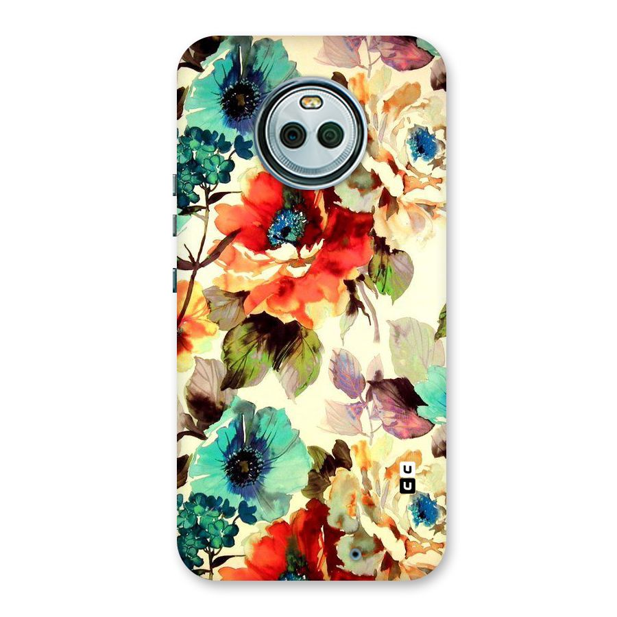 Artsy Bloom Flower Back Case for Moto X4