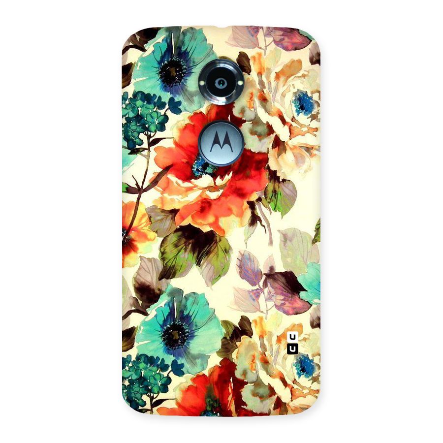 Artsy Bloom Flower Back Case for Moto X 2nd Gen