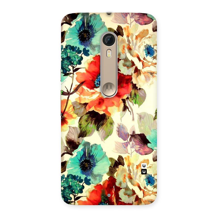 Artsy Bloom Flower Back Case for Motorola Moto X Style