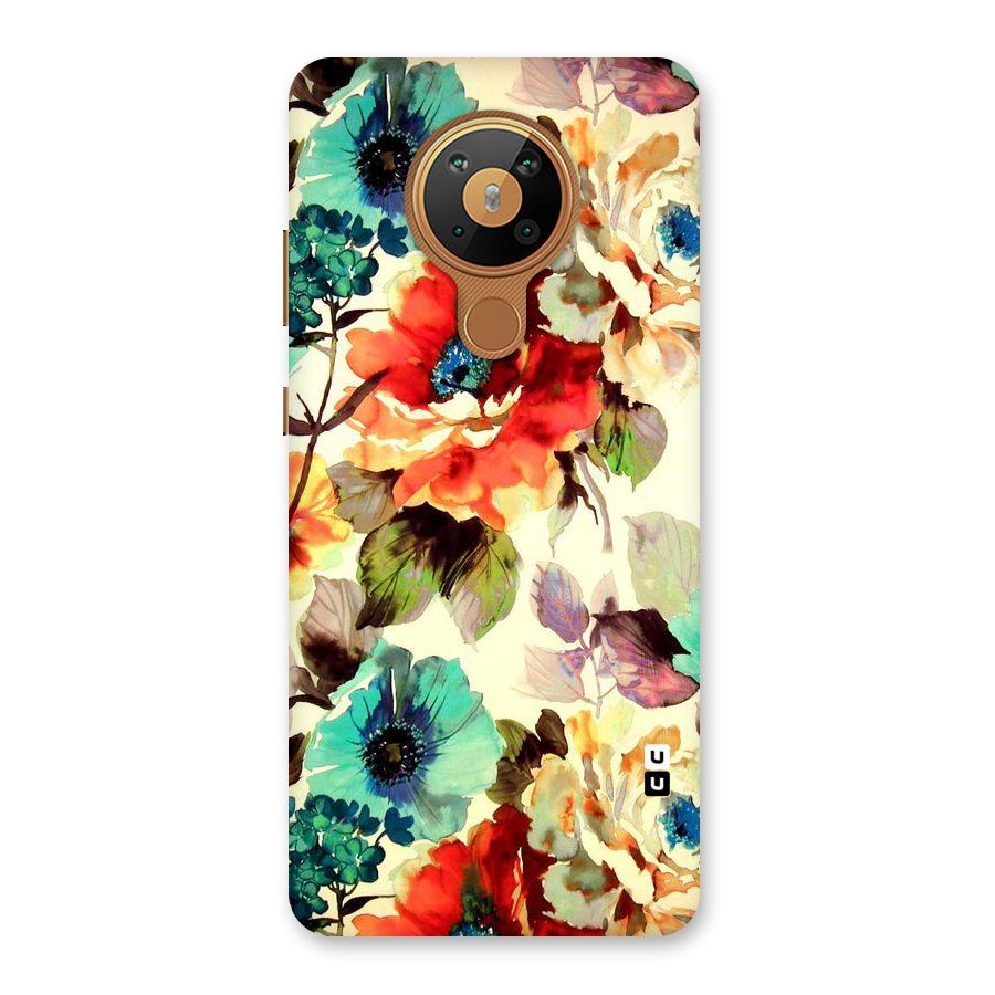 Artsy Bloom Flower Back Case for Nokia 5.3