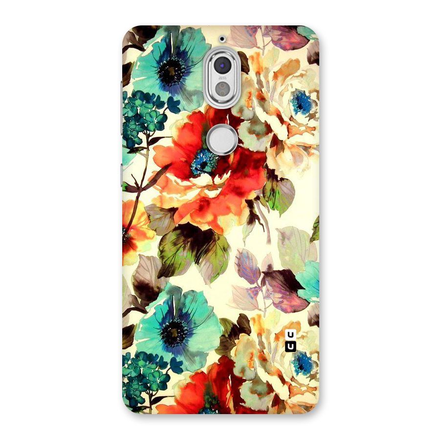 Artsy Bloom Flower Back Case for Nokia 7