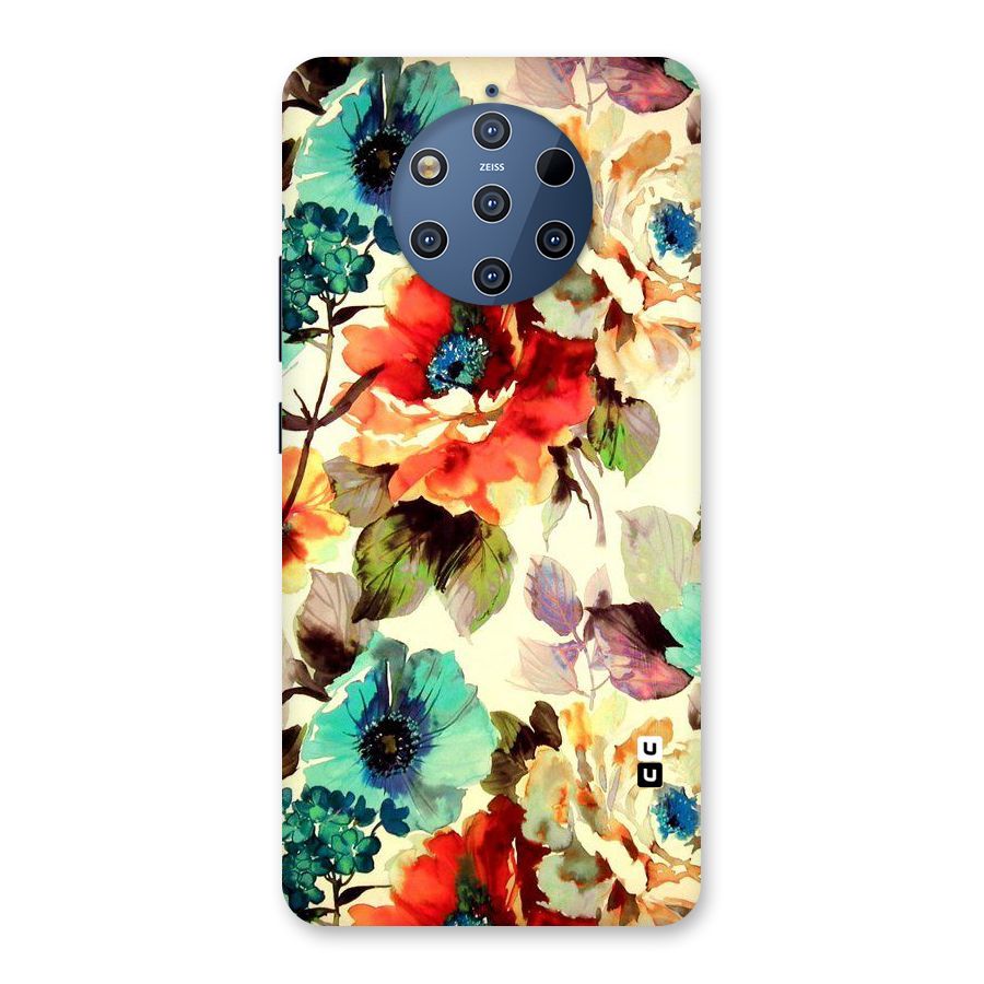 Artsy Bloom Flower Back Case for Nokia 9 PureView