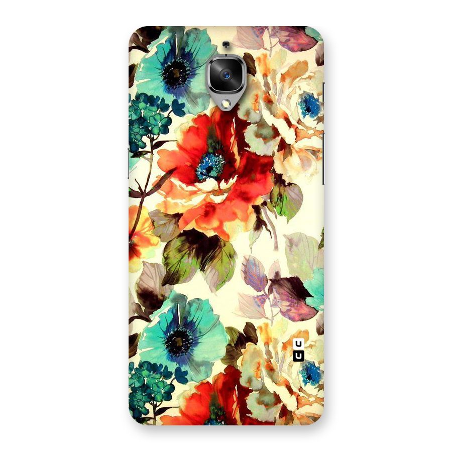 Artsy Bloom Flower Back Case for OnePlus 3
