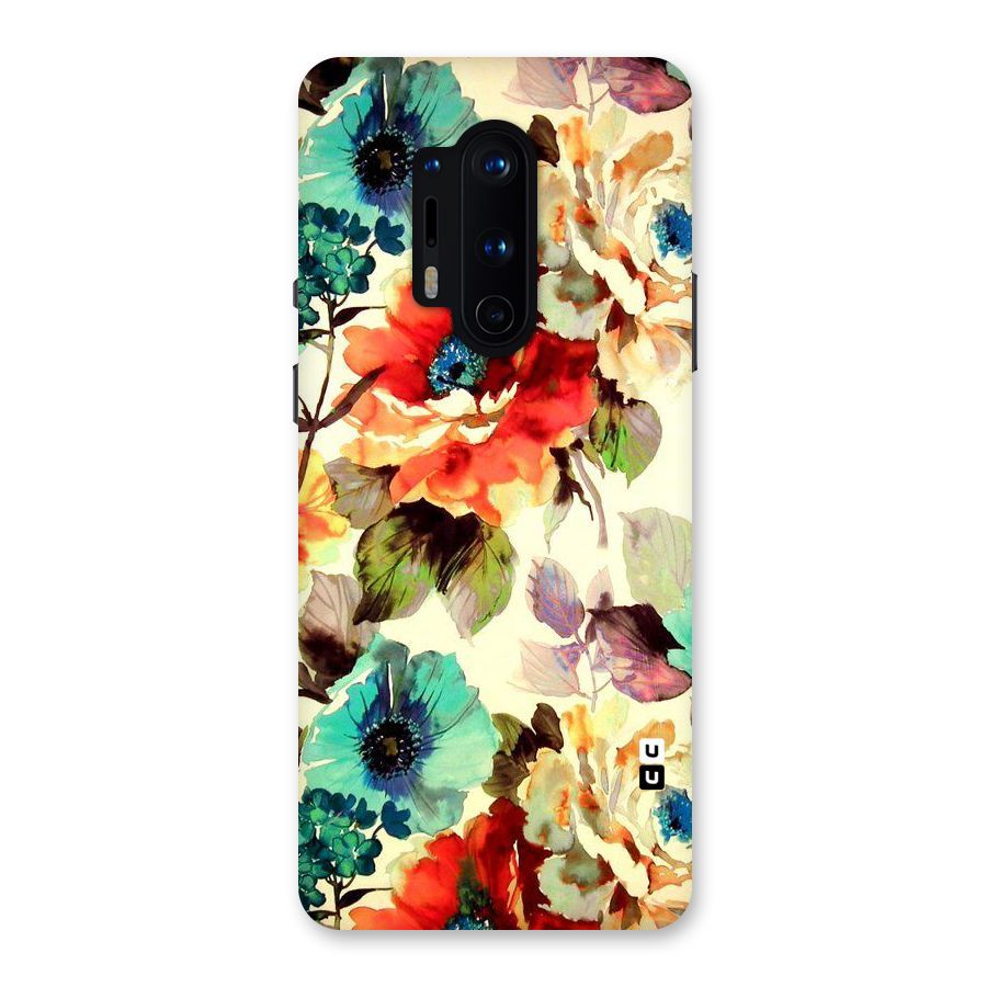 Artsy Bloom Flower Back Case for OnePlus 8 Pro