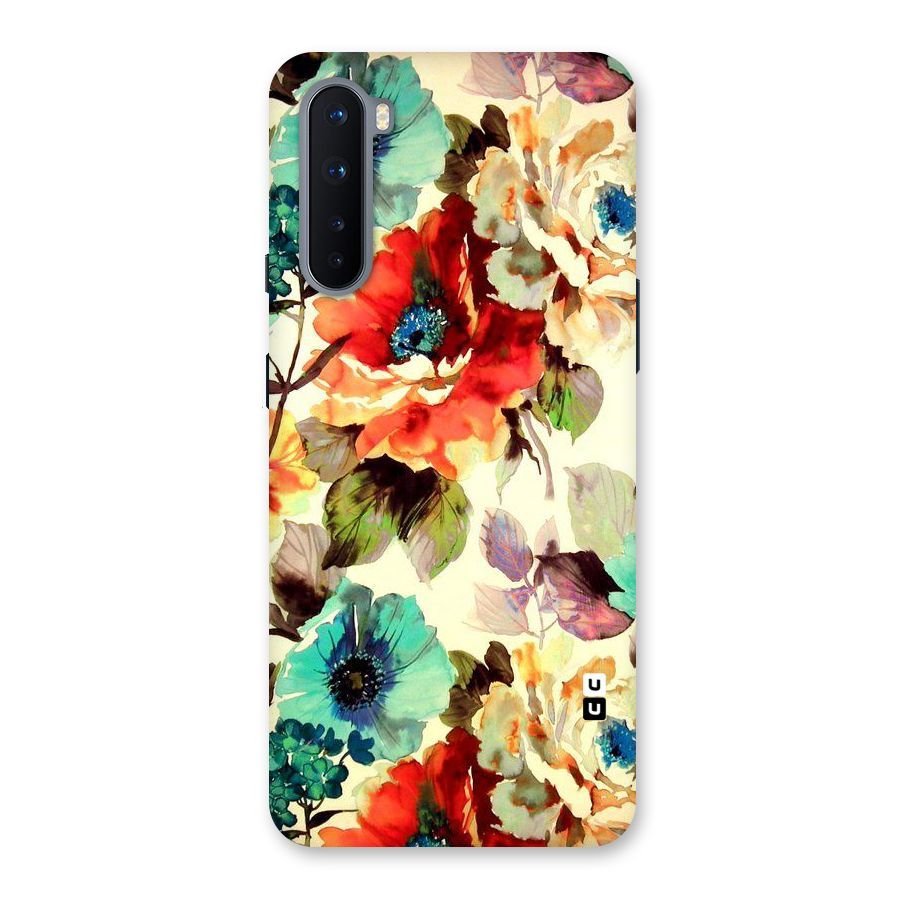 Artsy Bloom Flower Back Case for OnePlus Nord