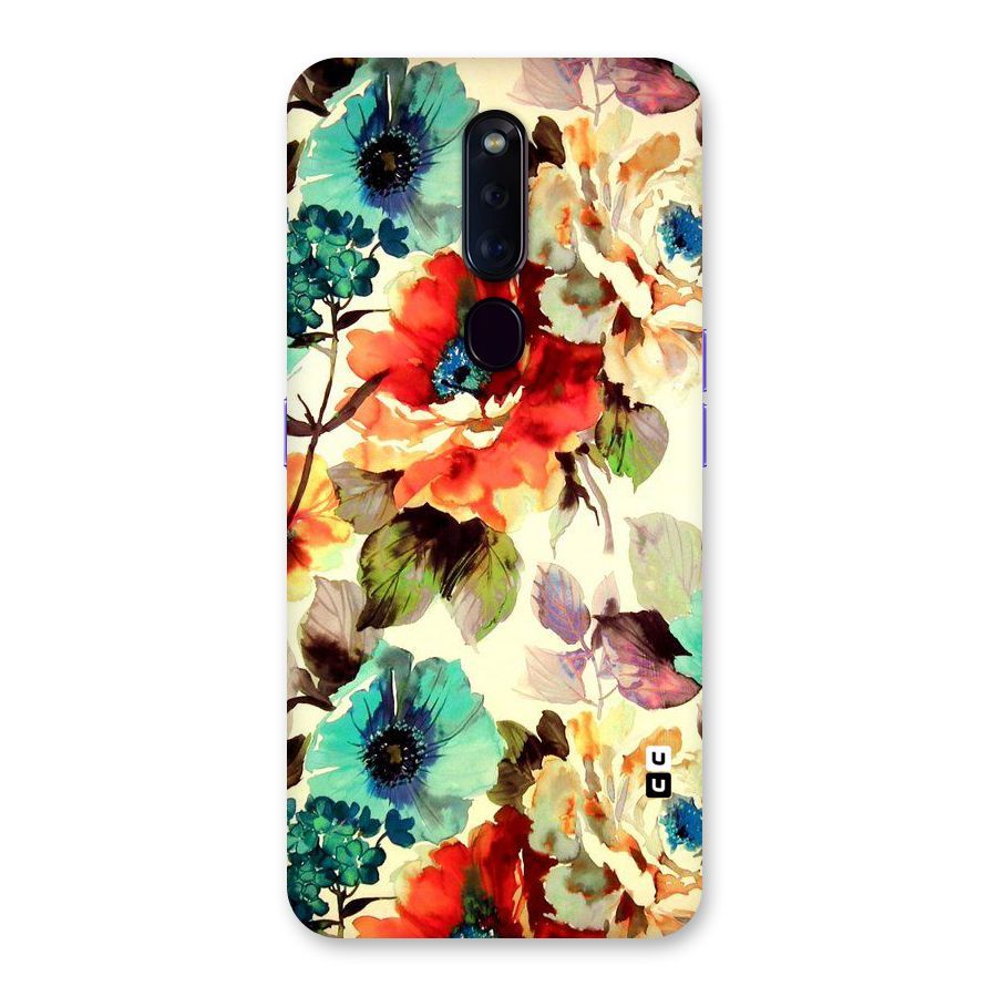 Artsy Bloom Flower Back Case for Oppo F11 Pro