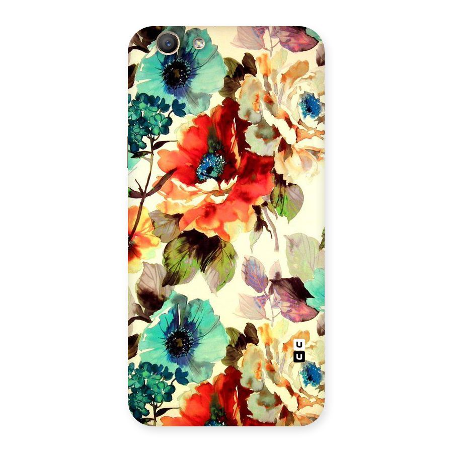 Artsy Bloom Flower Back Case for Oppo F1s
