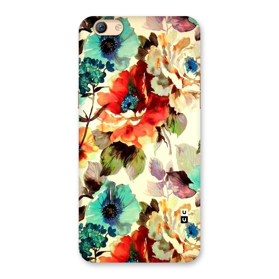 Artsy Bloom Flower Back Case for Oppo F3 Plus