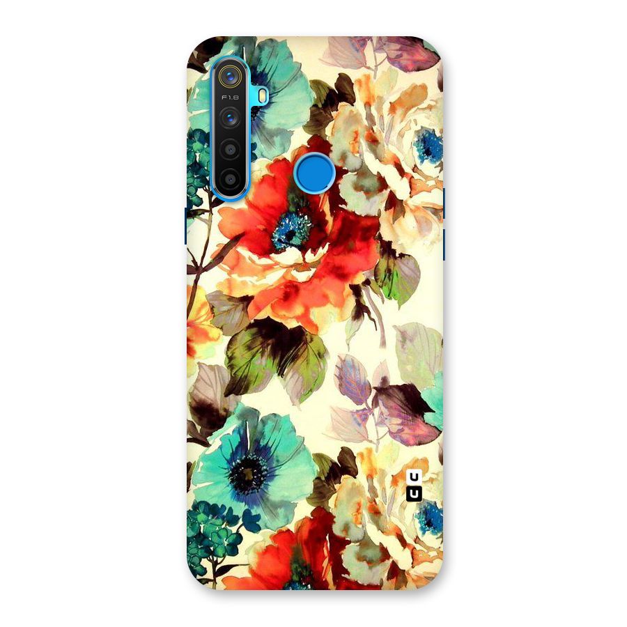 Artsy Bloom Flower Back Case for Realme 5s