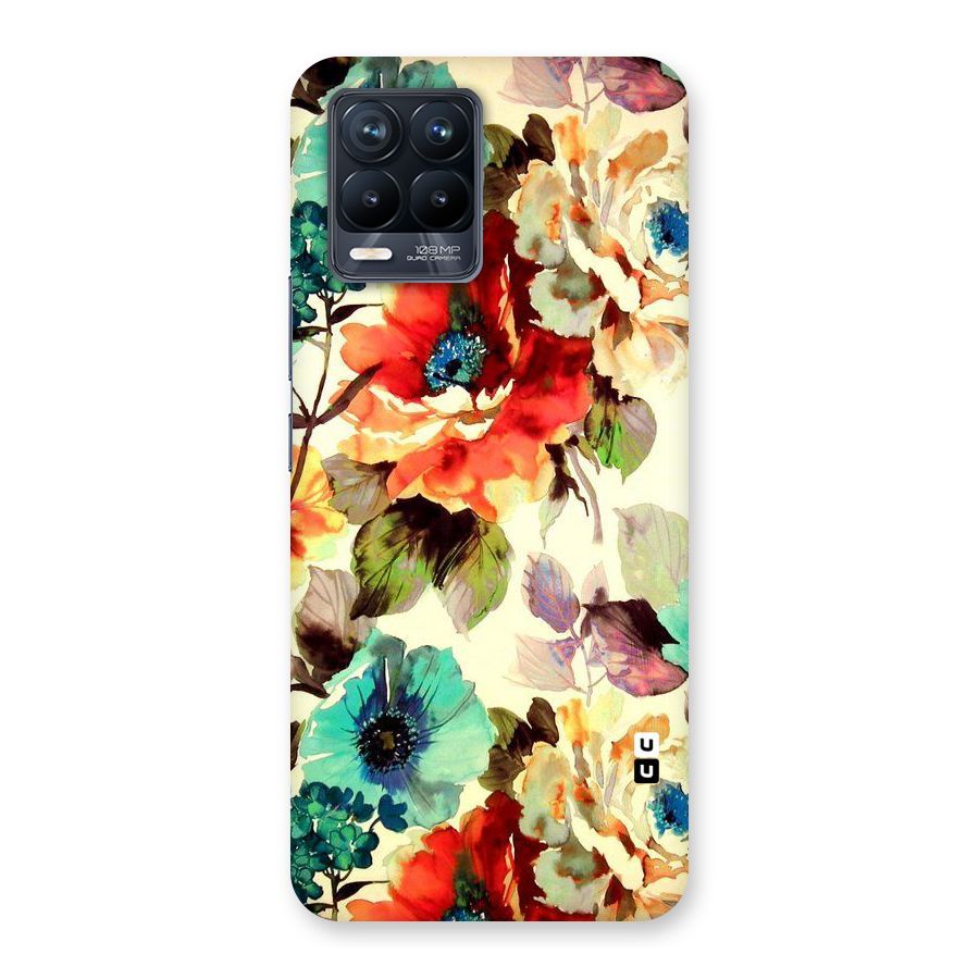 Artsy Bloom Flower Back Case for Realme 8 Pro