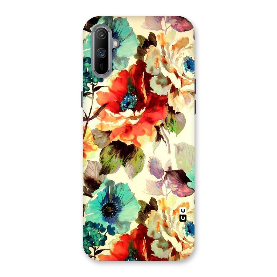 Artsy Bloom Flower Back Case for Realme C3