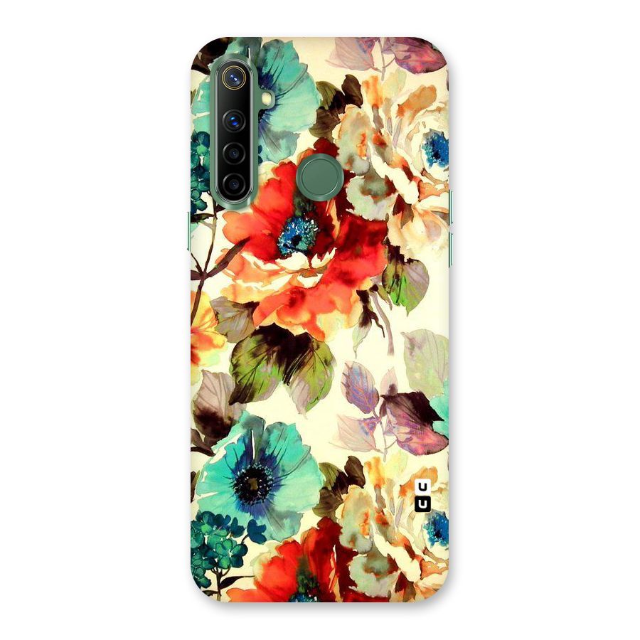 Artsy Bloom Flower Back Case for Realme Narzo 10