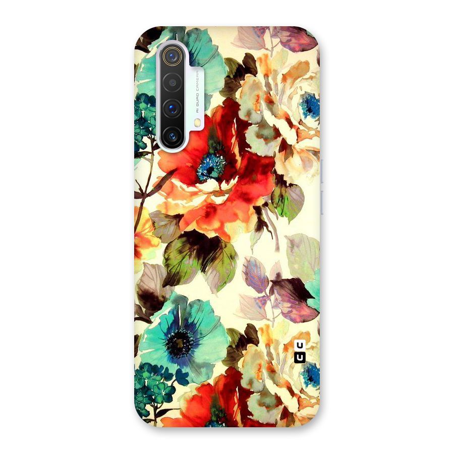 Artsy Bloom Flower Back Case for Realme X3
