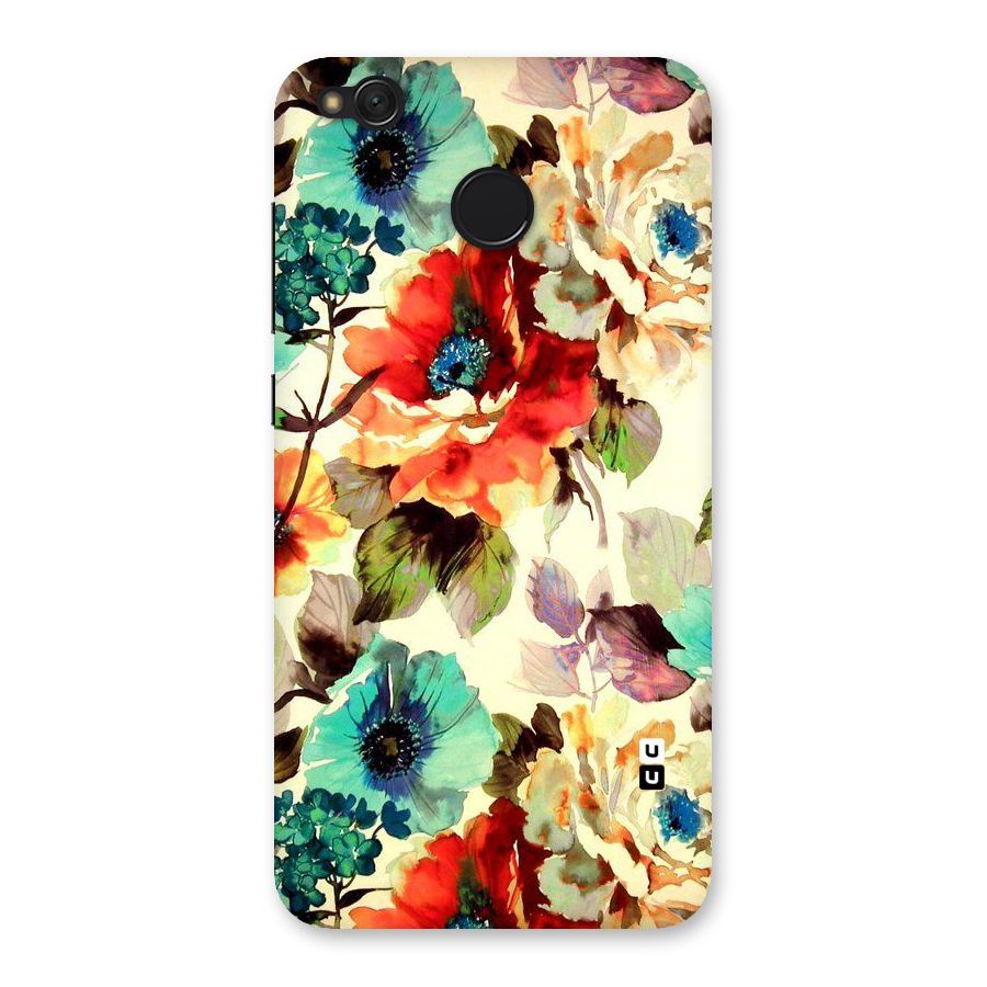 Artsy Bloom Flower Back Case for Redmi 4