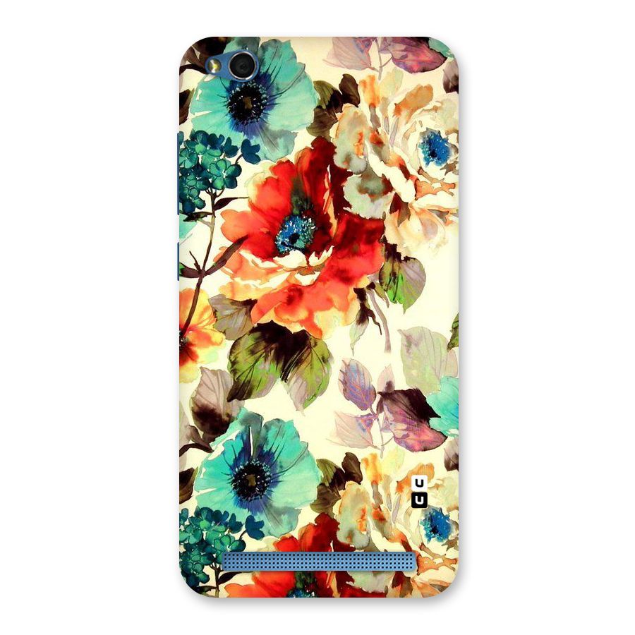 Artsy Bloom Flower Back Case for Redmi 5A