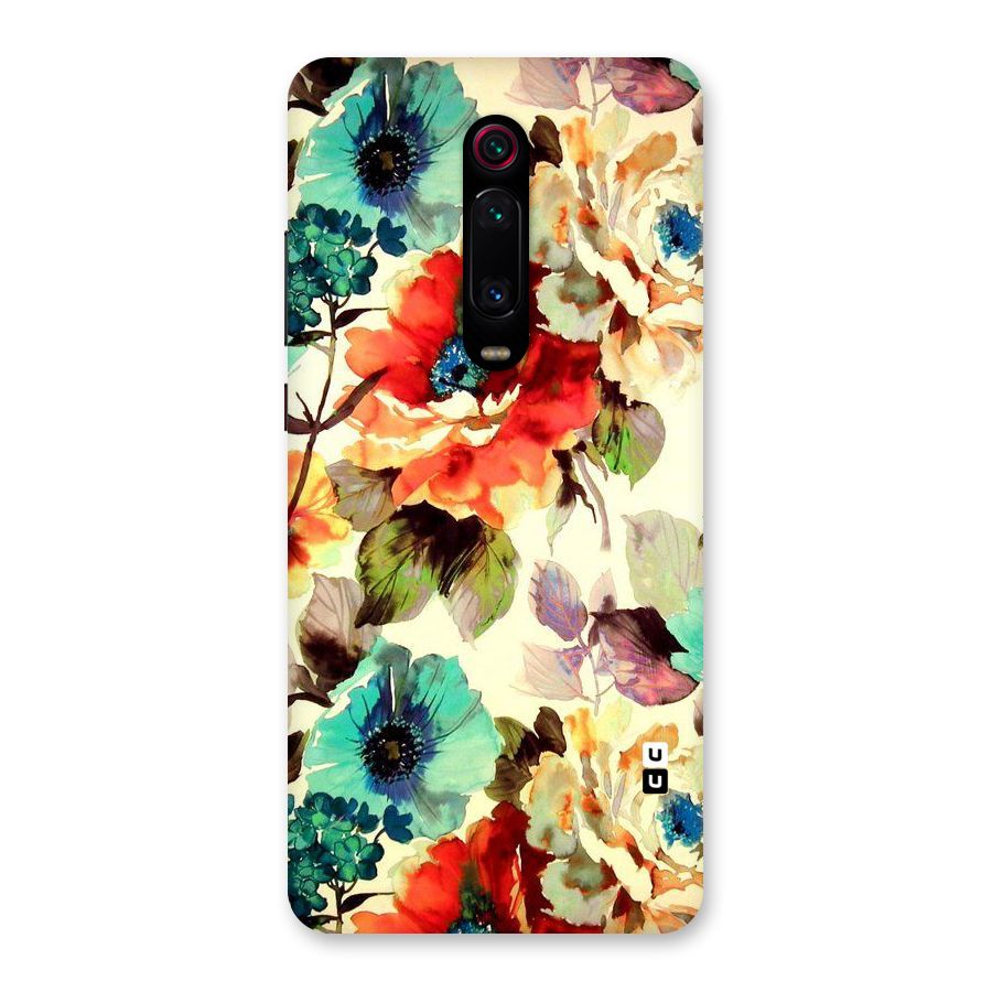 Artsy Bloom Flower Back Case for Redmi K20 Pro