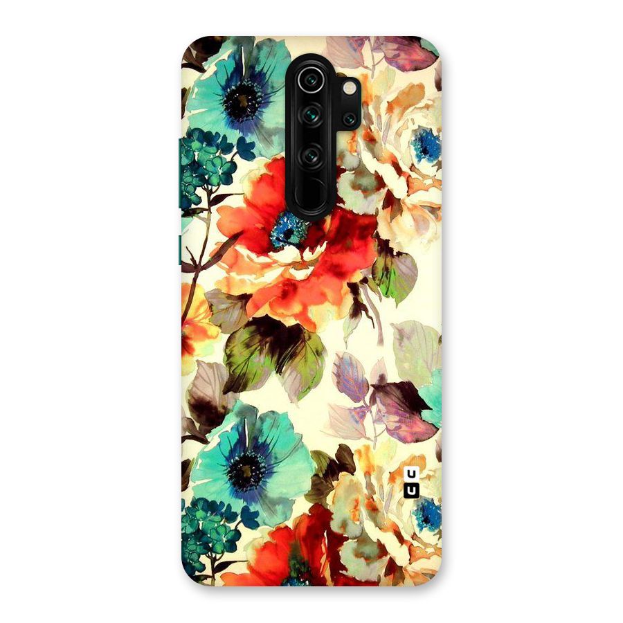 Artsy Bloom Flower Back Case for Redmi Note 8 Pro
