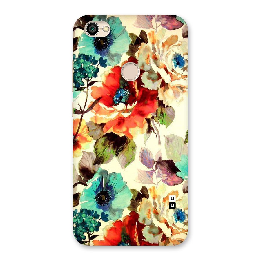Artsy Bloom Flower Back Case for Redmi Y1 2017