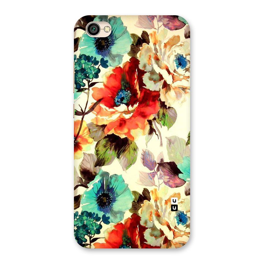Artsy Bloom Flower Back Case for Redmi Y1 Lite