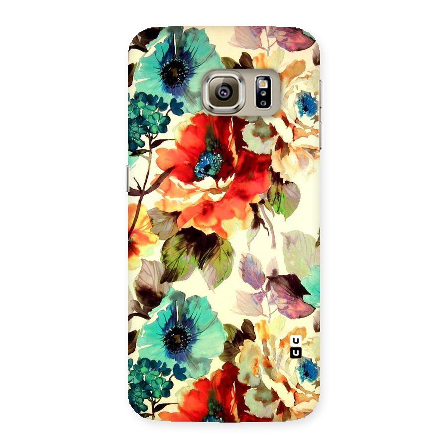 Artsy Bloom Flower Back Case for Samsung Galaxy S6 Edge
