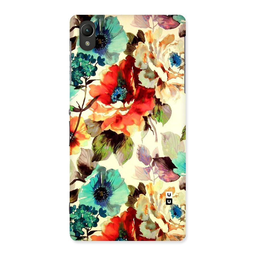 Artsy Bloom Flower Back Case for Sony Xperia Z2