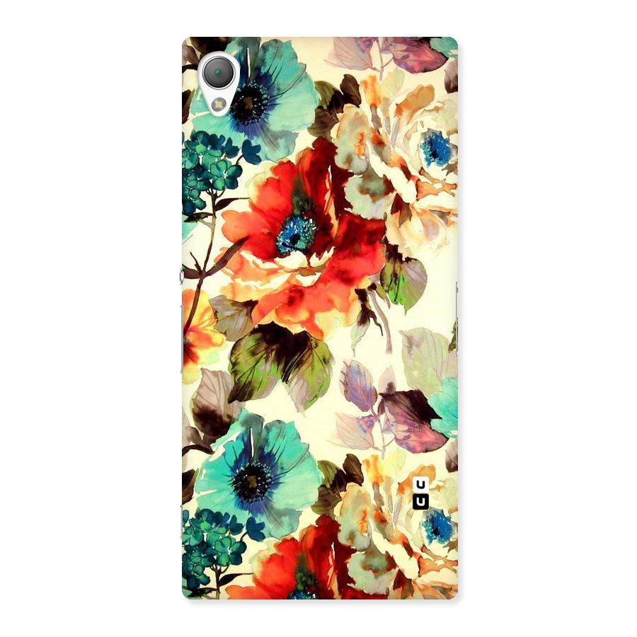 Artsy Bloom Flower Back Case for Sony Xperia Z3