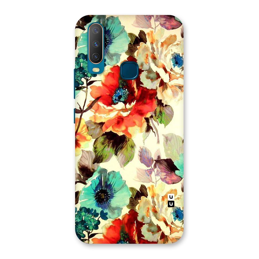 Artsy Bloom Flower Back Case for Vivo Y17