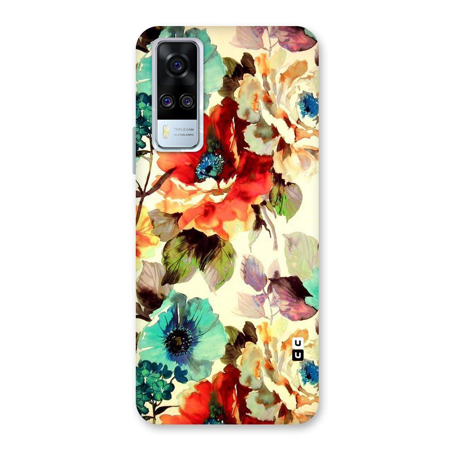 Artsy Bloom Flower Back Case for Vivo Y31