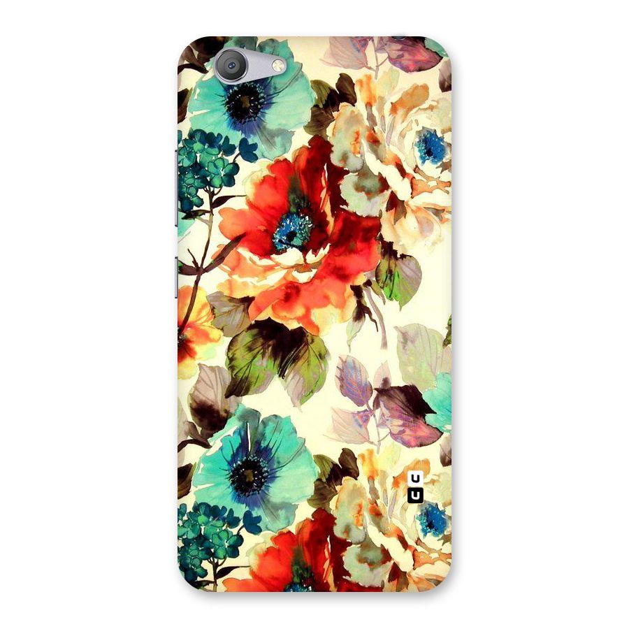 Artsy Bloom Flower Back Case for Vivo Y53