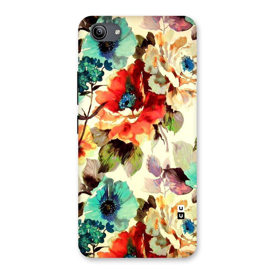 Artsy Bloom Flower Back Case for Vivo Y81i