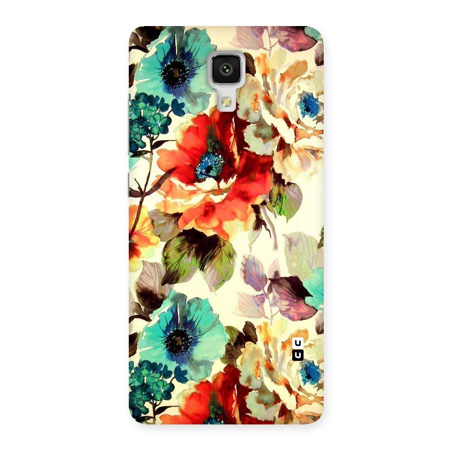 Artsy Bloom Flower Back Case for Xiaomi Mi 4