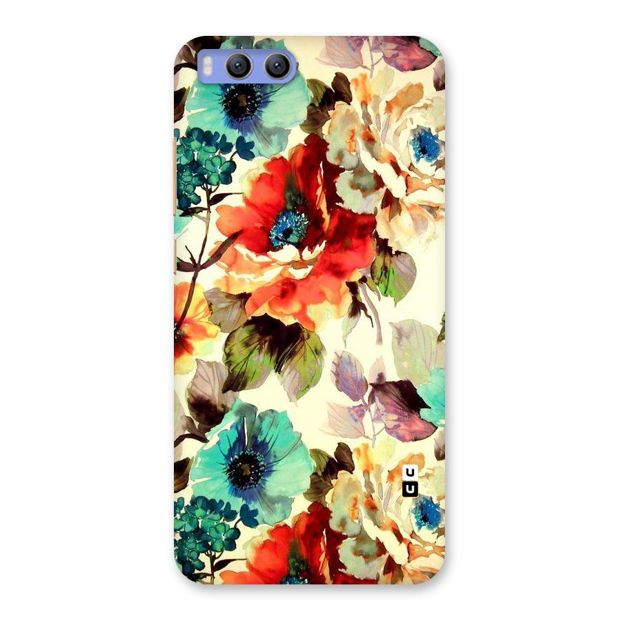 Artsy Bloom Flower Back Case for Xiaomi Mi 6